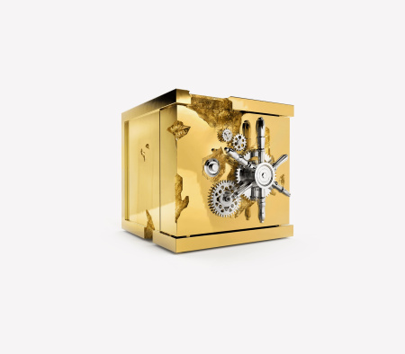 Сейф для драгоценностей BOCA DO LOBO MILLIONAIRE GOLD