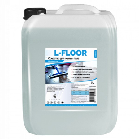 Средство для мытья пола бережное низкопенное Профи Милл L-FLOOR 5