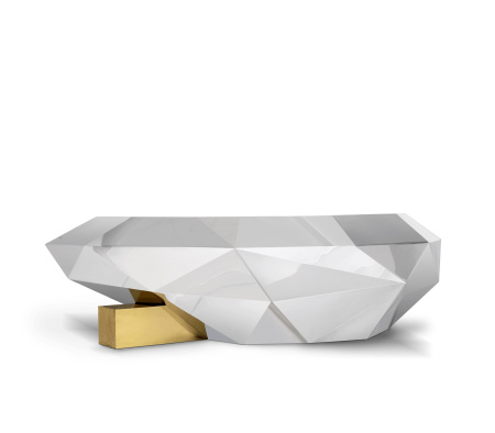 Журнальный столик BOCA DO LOBO DIAMOND PYRITE