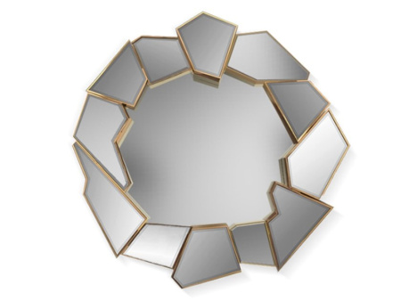 Зеркало круглое LUXXU CRACKLE 