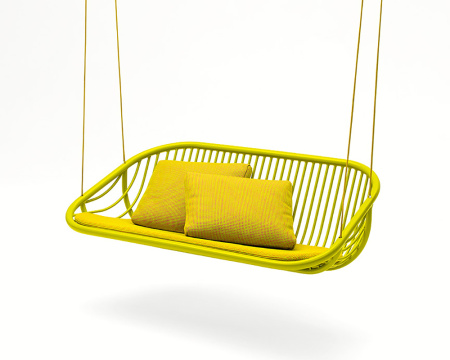 Качели 2-х местные из алюминия PAOLA LENTI Swing