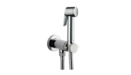 Гигиенический душ Bossini Paloma Flat Mixer Set, хром
