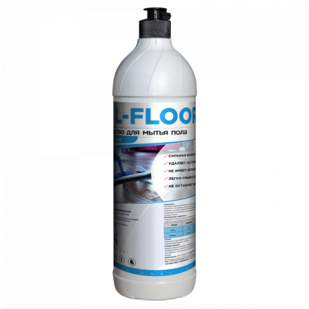 Средство для мытья пола бережное низкопенное Профи Милл L-FLOOR